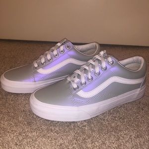 Vans Old Skool Shoes Muted Metallic-Grey